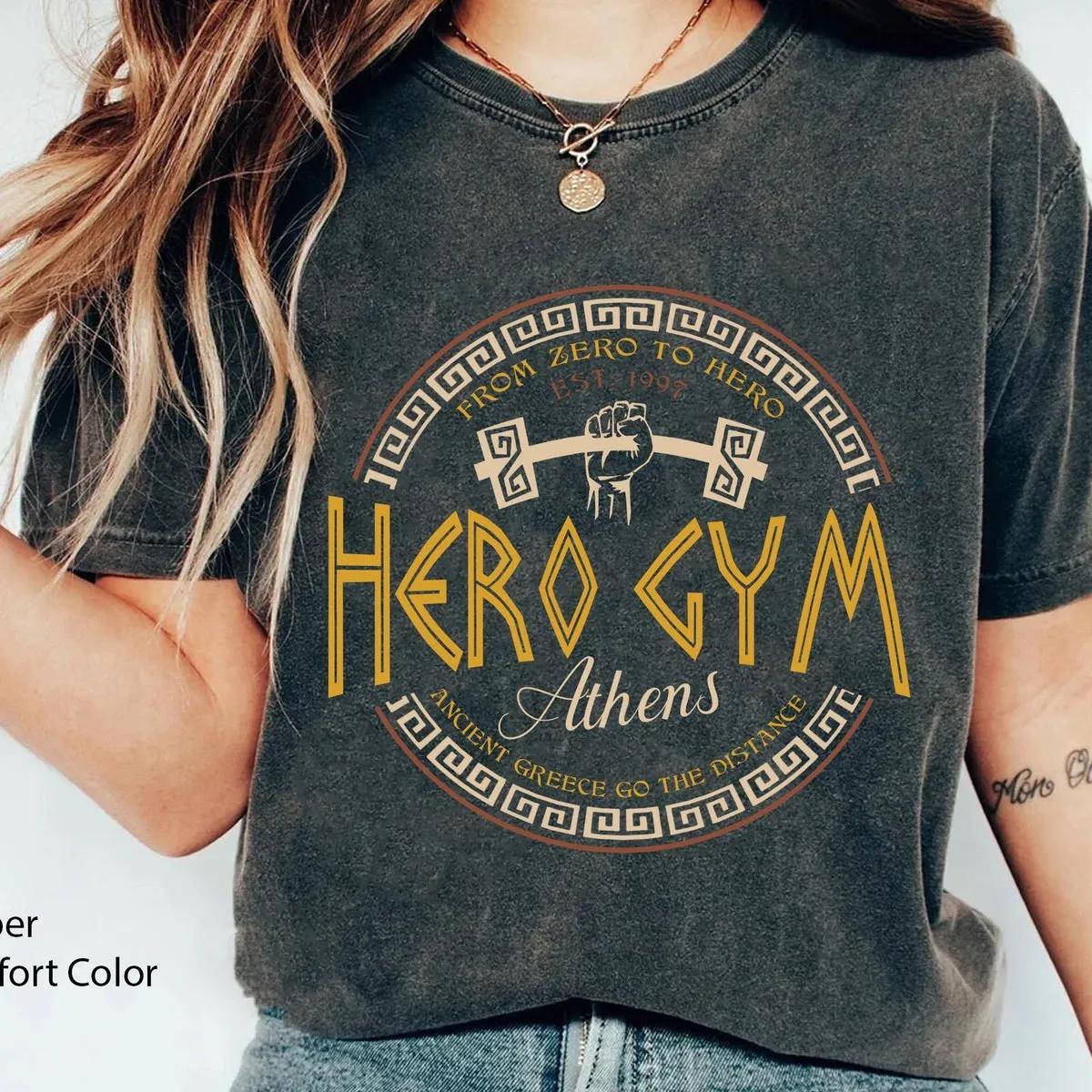 Hercules Hero Gym Shirt From Zero To Hero Shirt 3