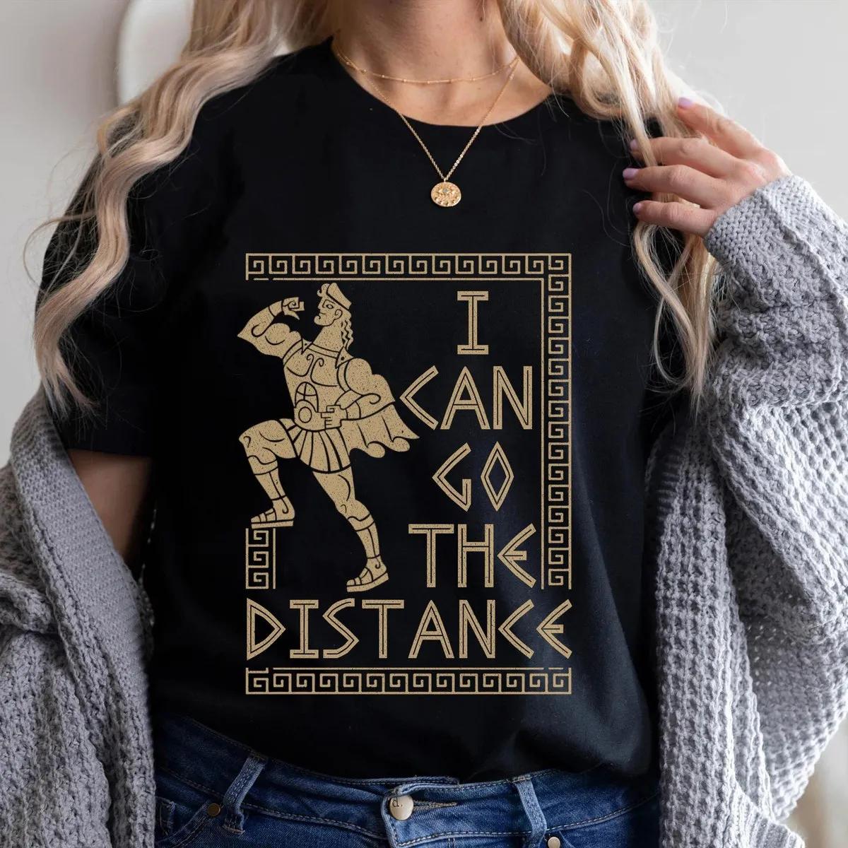 Hercules I Can Go The Distance Greek Background Graphic Shirt 1