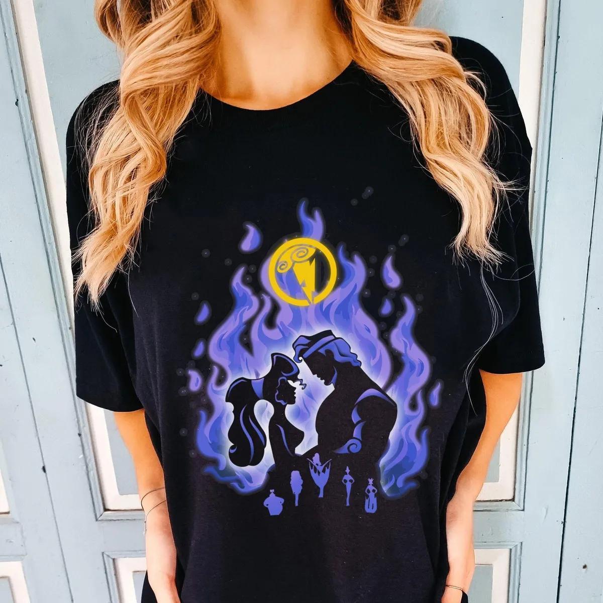 Hercules Megara Silhouette Disney Shirt 5 1