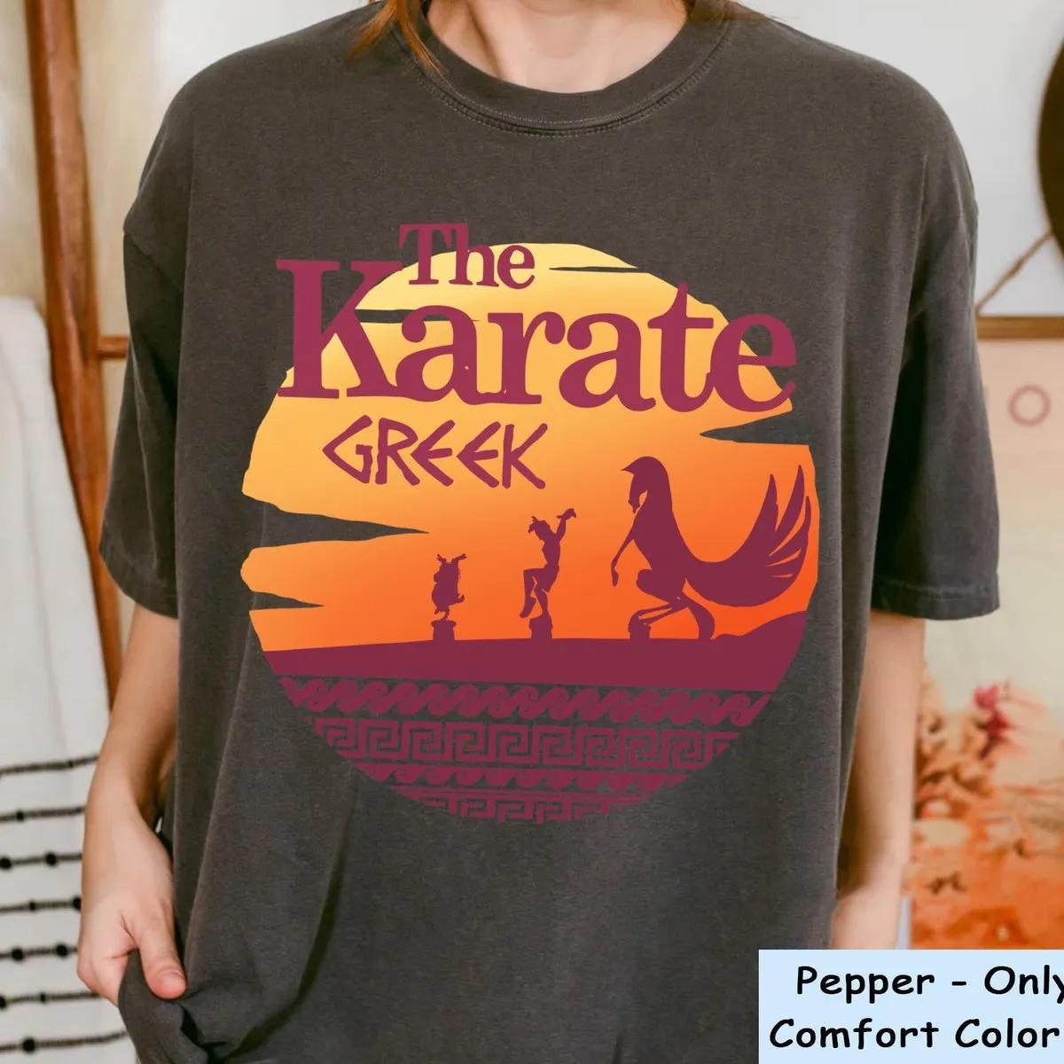 Hercules Phil And Pegasus The Karate Greek Shirt 4