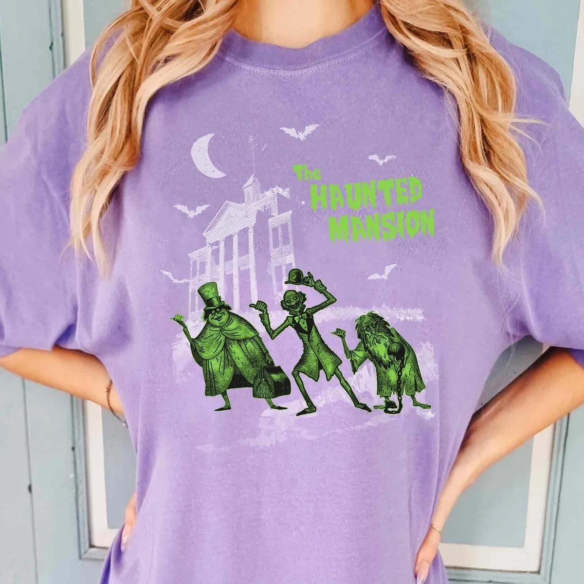 Hitchhiking Ghosts Haunted Mansion Disney Shirt 4