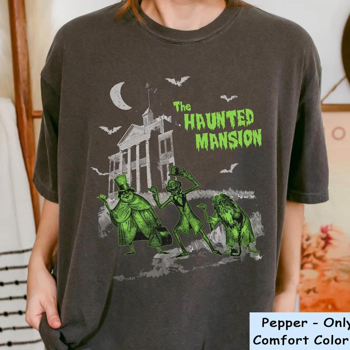 Hitchhiking Ghosts Haunted Mansion Disney Shirt 6