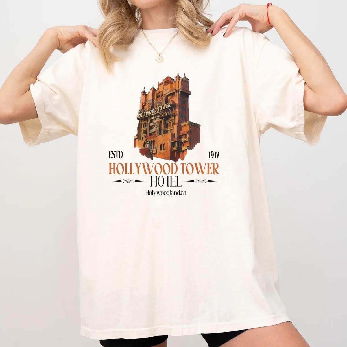 Hollywood Tower Hotel Disney Halloween Shirt 3 1