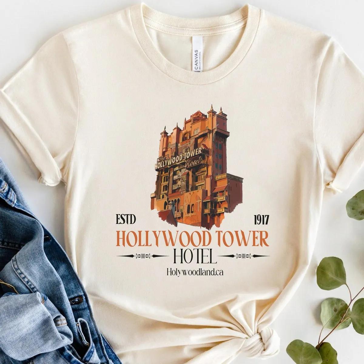 Hollywood Tower Hotel Disney Halloween Shirt 5 1