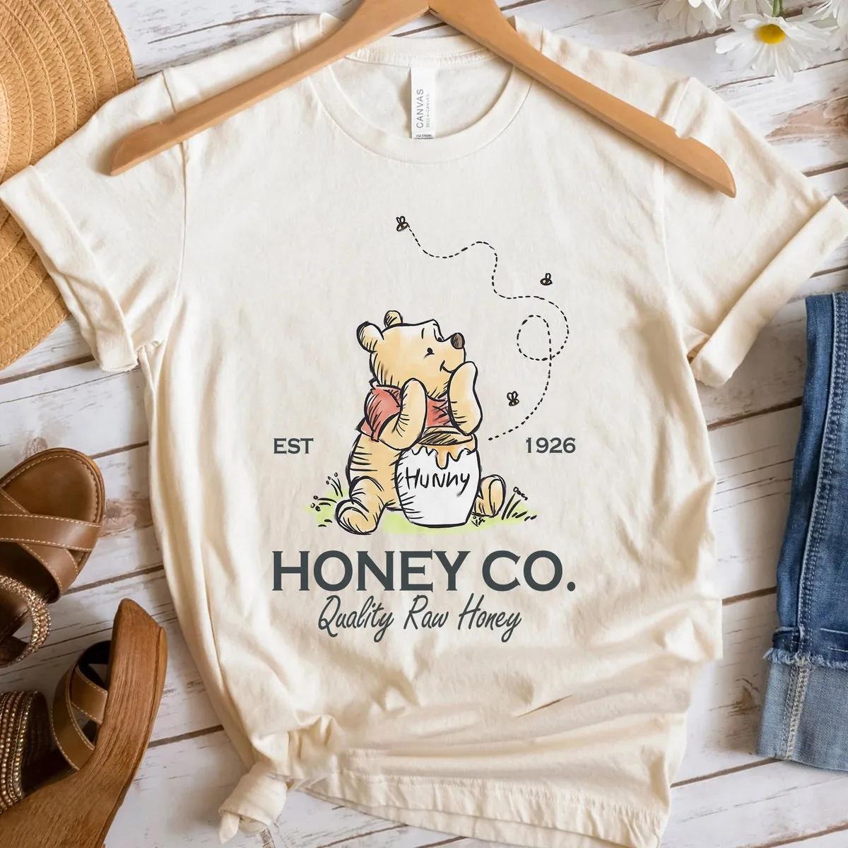 Honey Co Quality Raw Honey Est 1926 Winne The Pooh Shirt 1