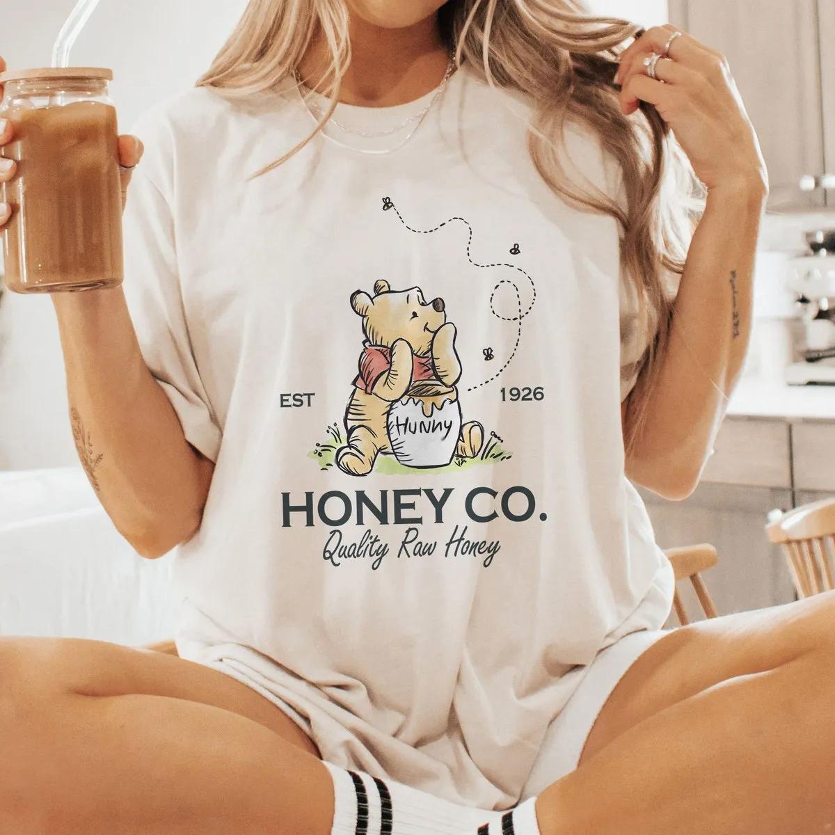 Honey Co Quality Raw Honey Est 1926 Winne The Pooh Shirt 4