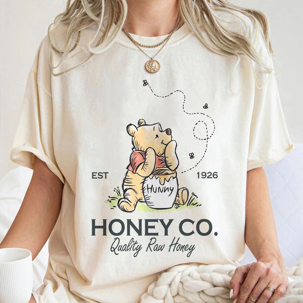 Honey Co Quality Raw Honey Est 1926 Winne The Pooh Shirt 5