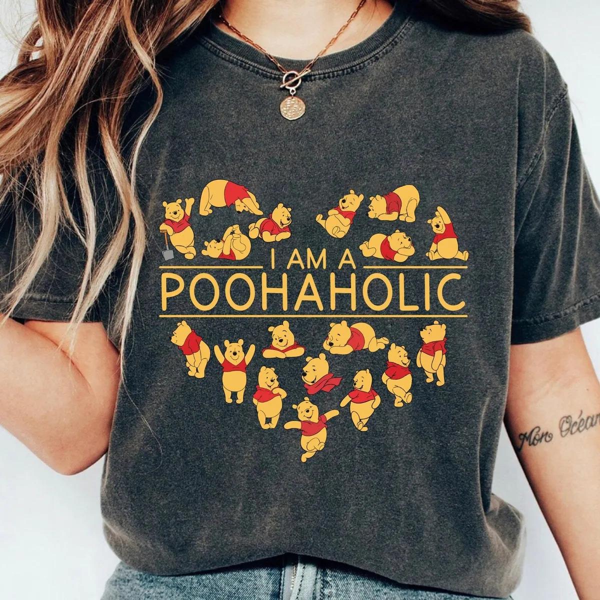 I Am A Poohaholic Disney Shirt Winnie The Pooh Tee 1 1