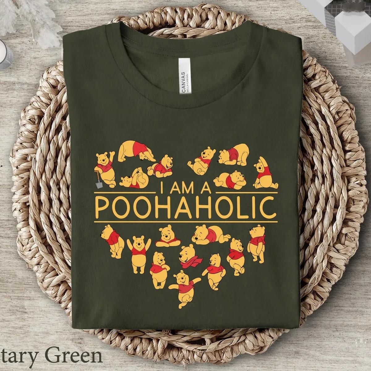 I Am A Poohaholic Disney Shirt Winnie The Pooh Tee 3 1