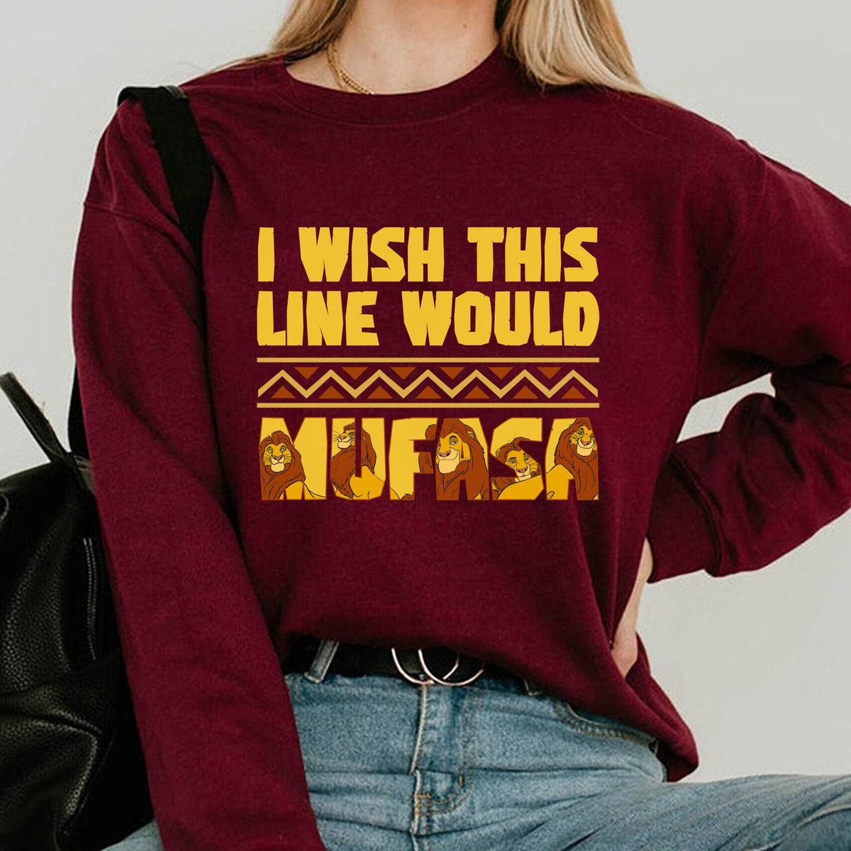 I Wish This Line Would Mufasa Shirt 2 1