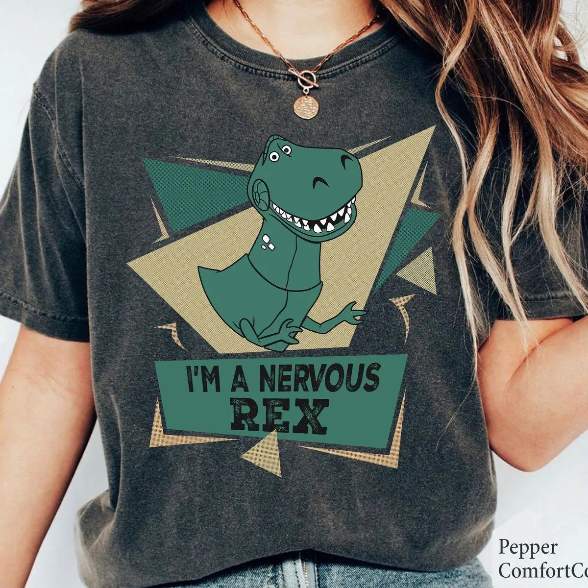 Im A Nervous Rex Shirt 90s Retro Family Matching Shirt 2 1