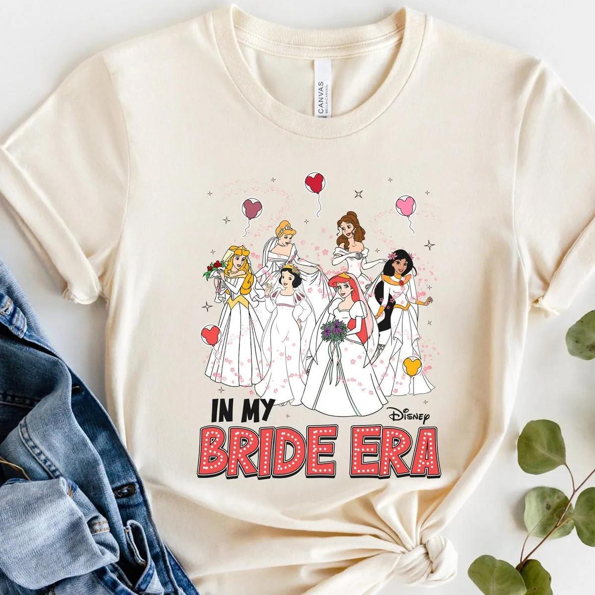 In My Bride Era Family Matching Disney Shirt 2 1