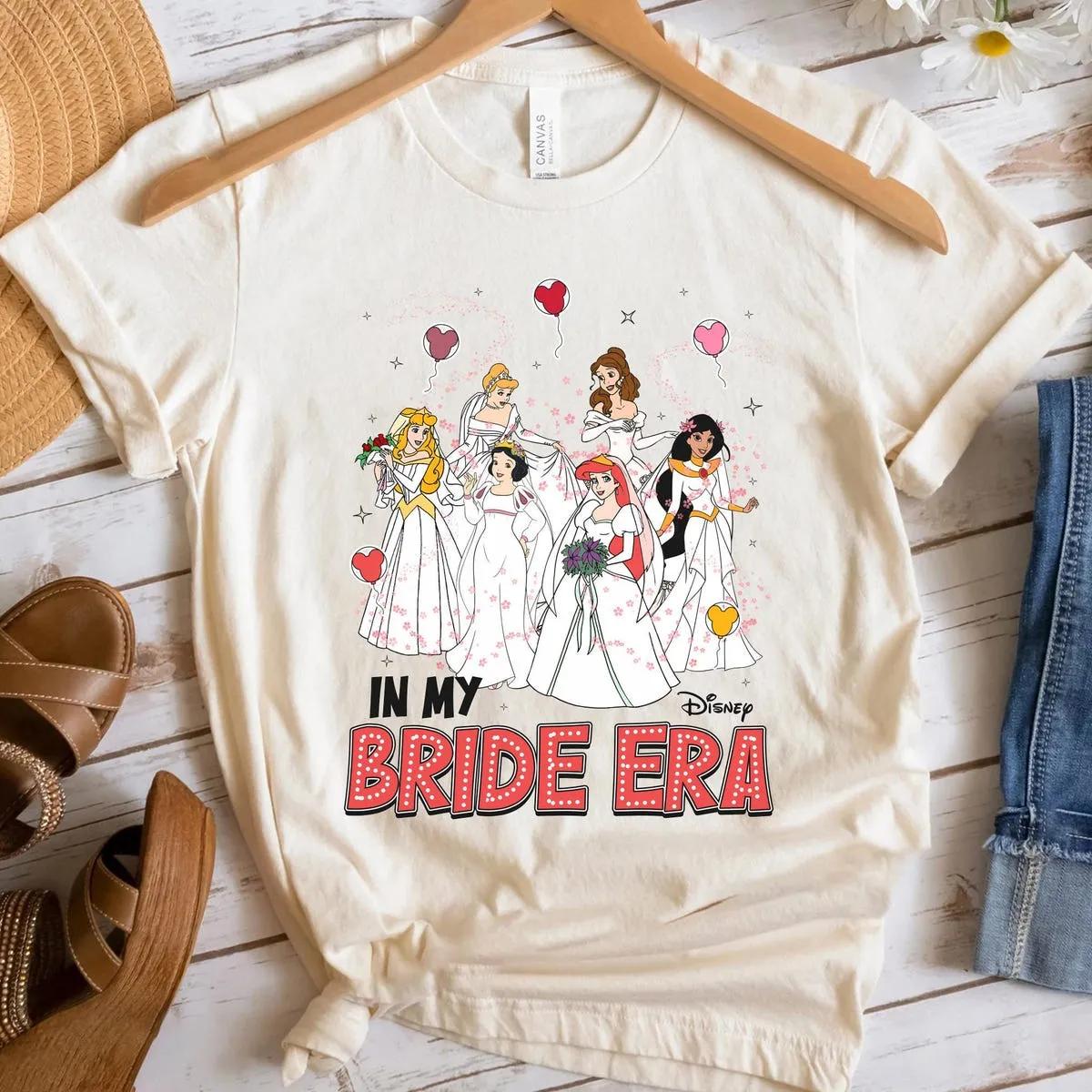 In My Bride Era Family Matching Disney Shirt 3 1