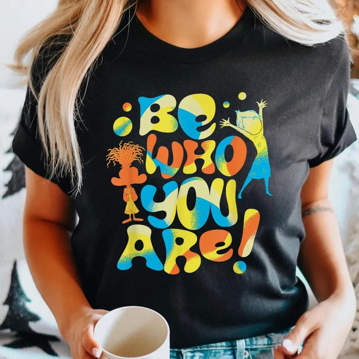 Inside Out 2 Joy and Anxiety Be Who You Are Shirt 2