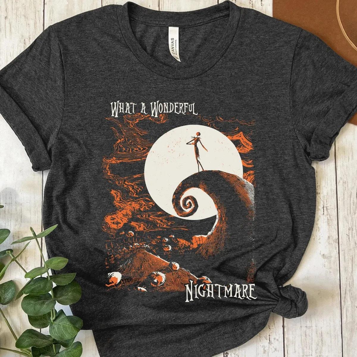 Jack Skellington Wonderful Nightmare Shirt 2