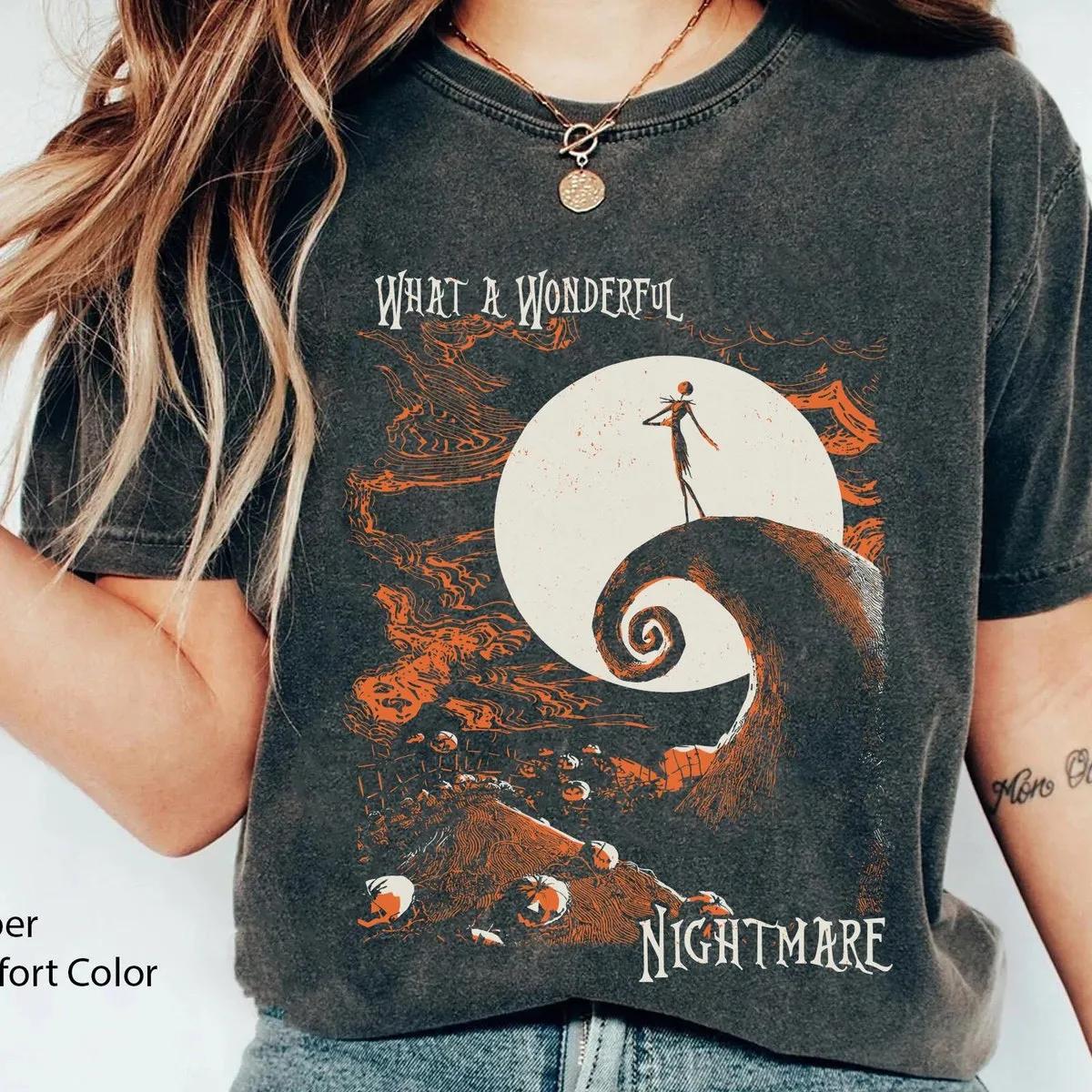 Jack Skellington Wonderful Nightmare Shirt 3