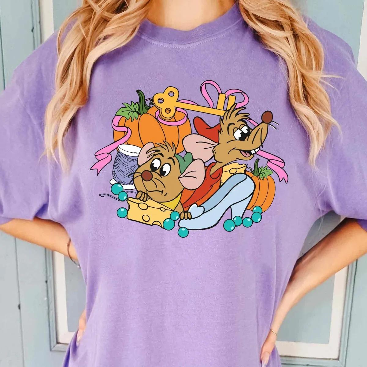 Jaq And Gus Mouse Disney Cinderella Mouse Shirt 5