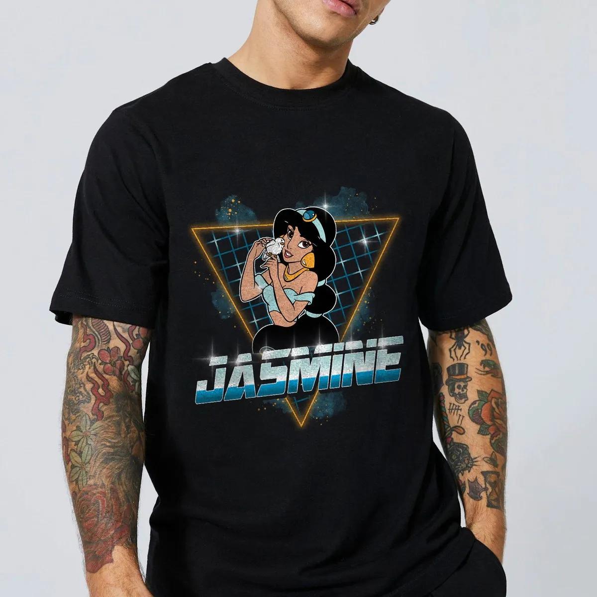 Jasmine Aladdin 90s Retro Disney Princess Shirt 2 1