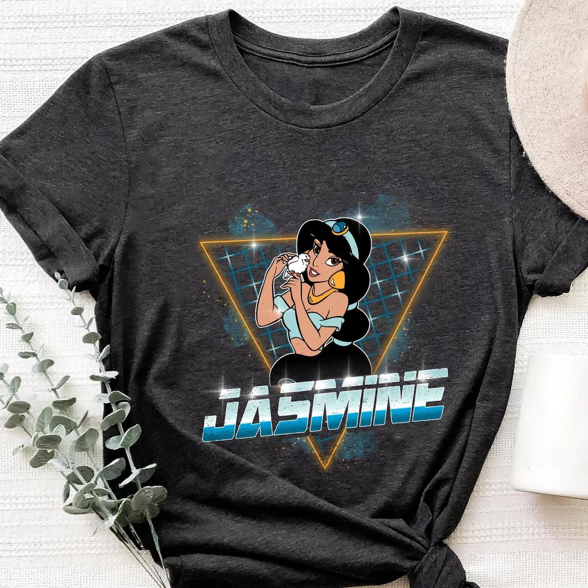 Jasmine Aladdin 90s Retro Disney Princess Shirt 5 1