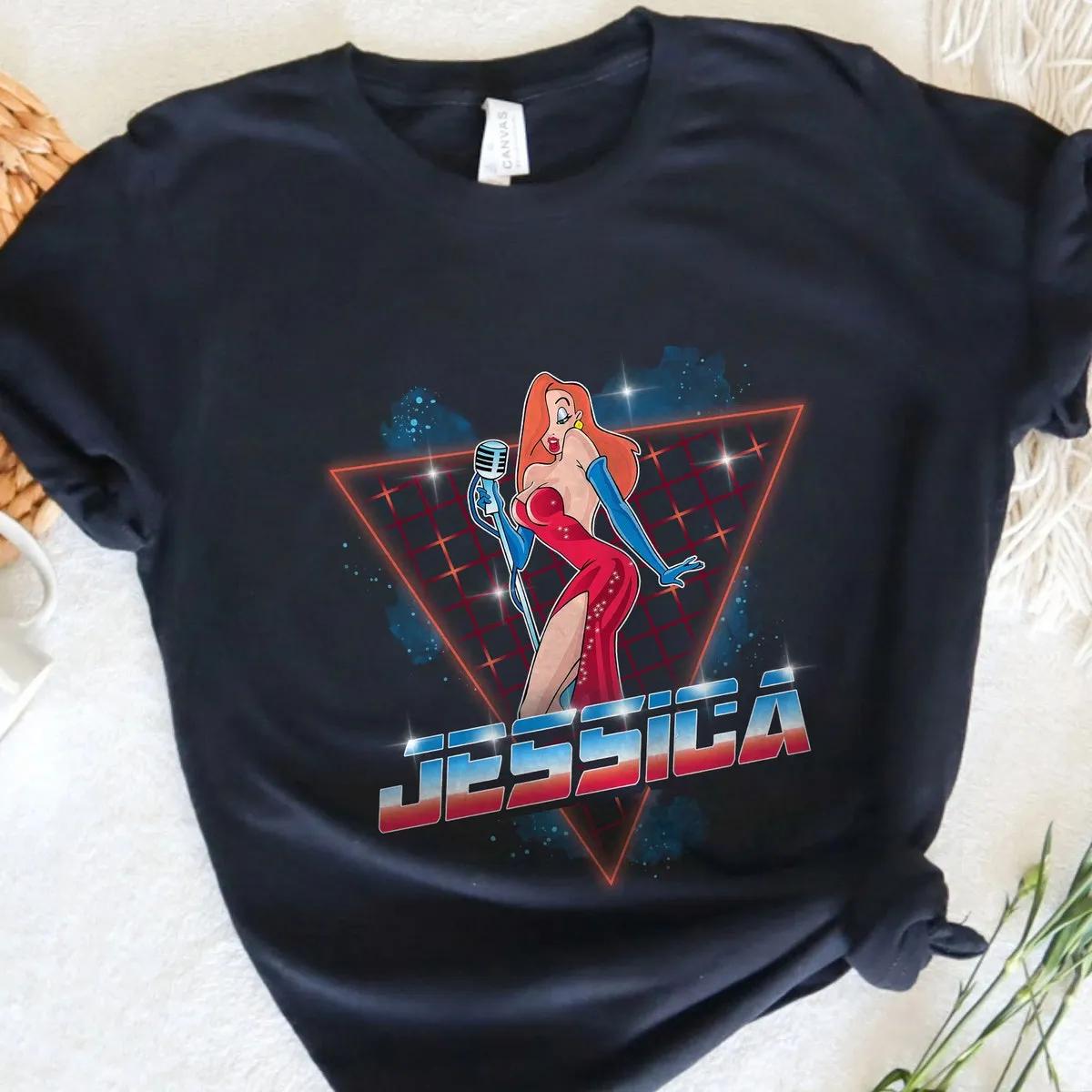 Jessica Rabbit 90s Retro Roger Rabbit Disney Shirt 2 1