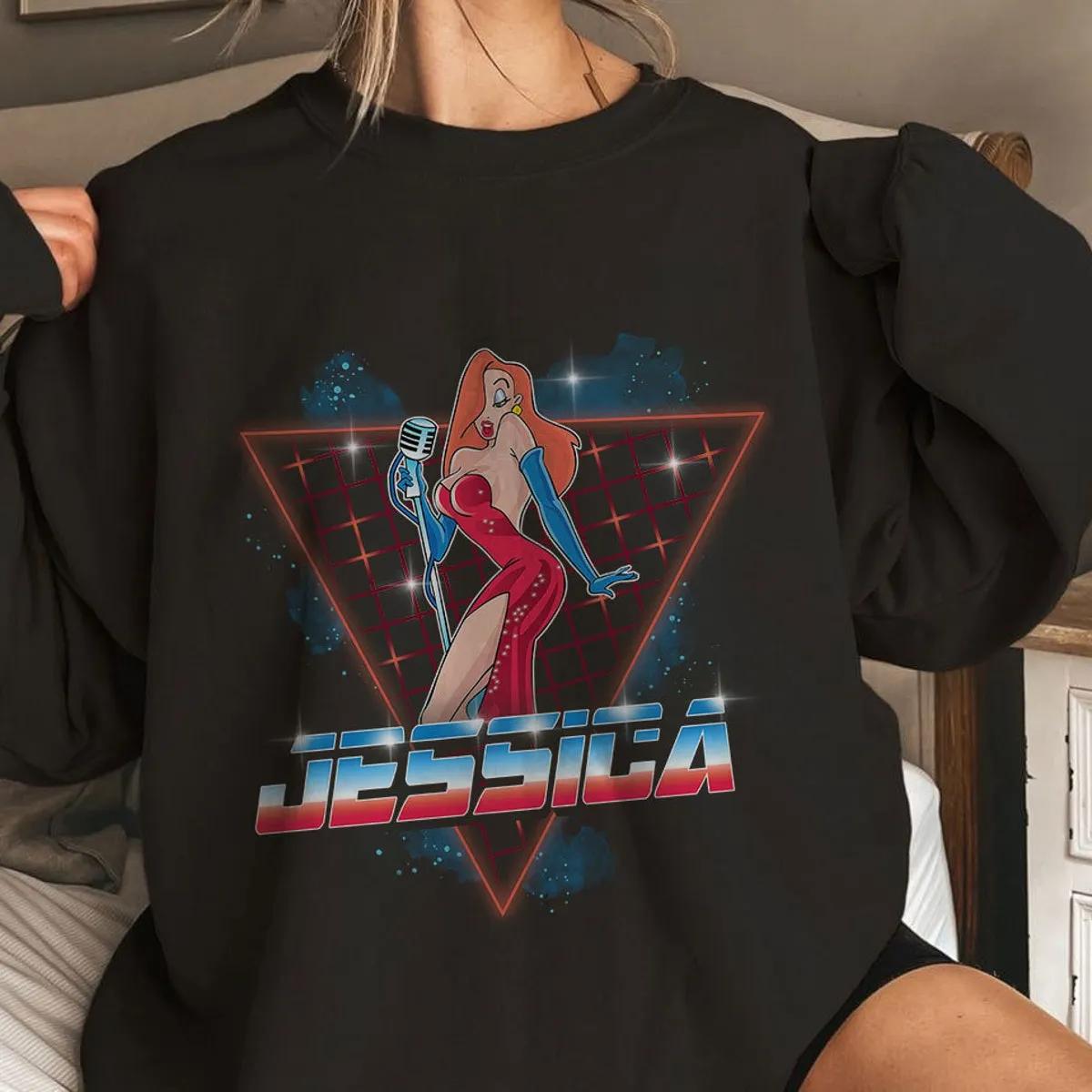 Jessica Rabbit 90s Retro Roger Rabbit Disney Shirt 3 1