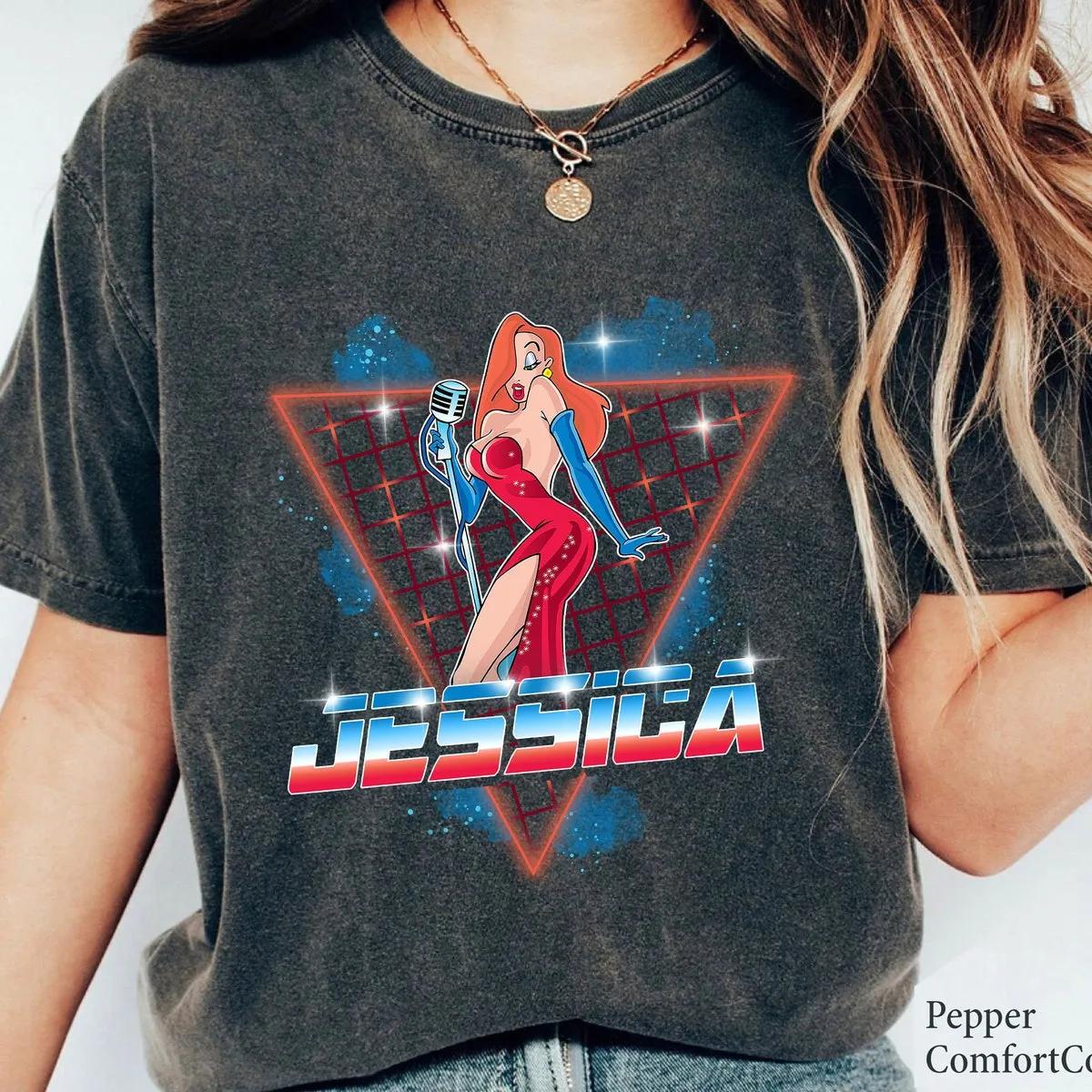 Jessica Rabbit 90s Retro Roger Rabbit Disney Shirt 4 1