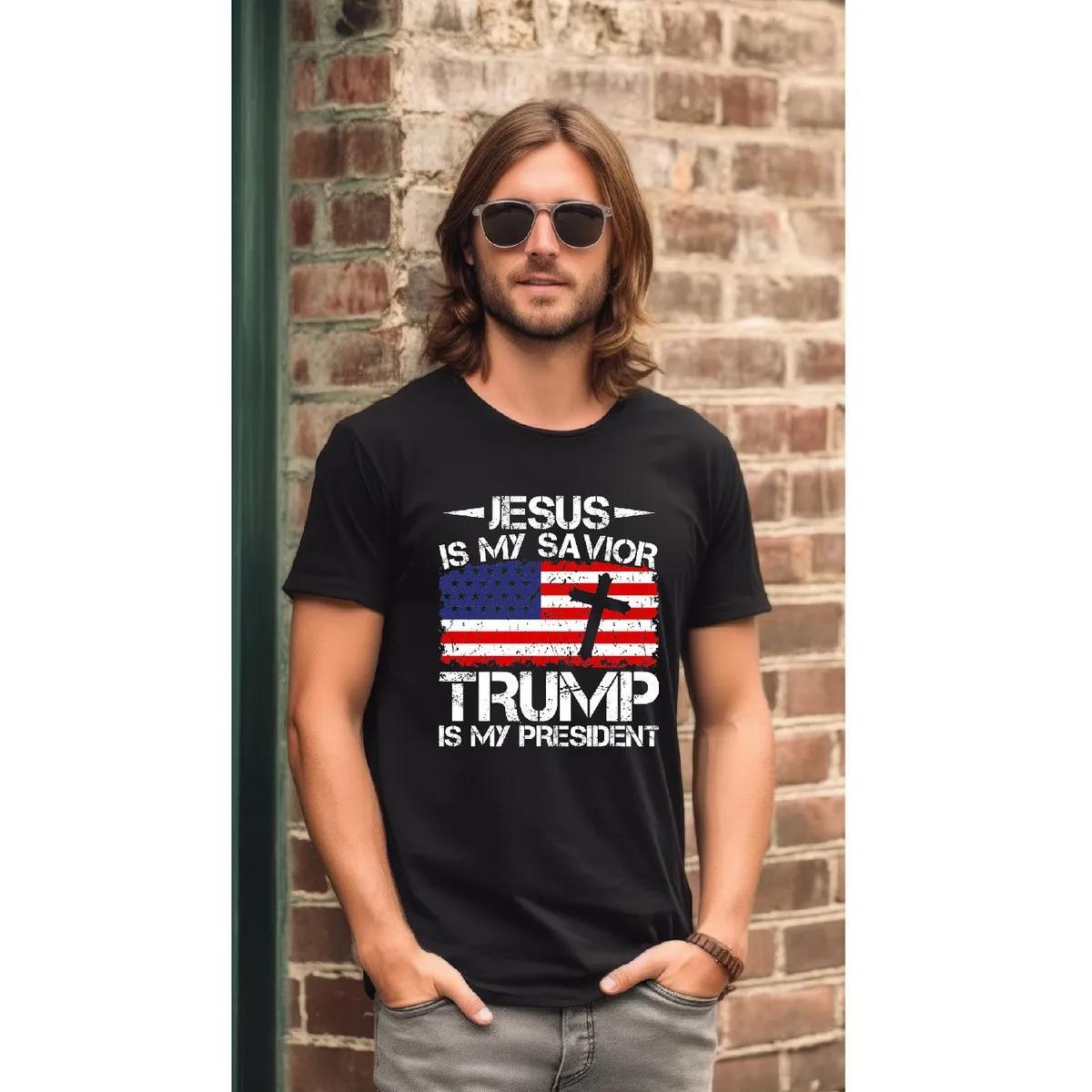 Jesus is My Savior Trump is My President Shirt 4