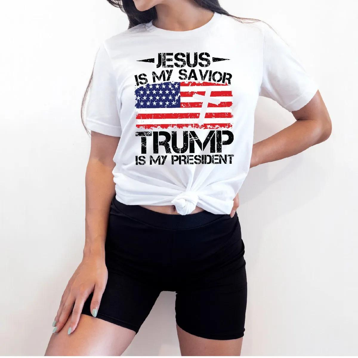 Jesus is My Savior Trump is My President Shirt 6