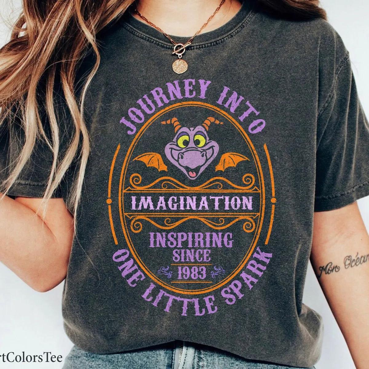 Journey Into Imagination One Little Spark Figment Shirt 3