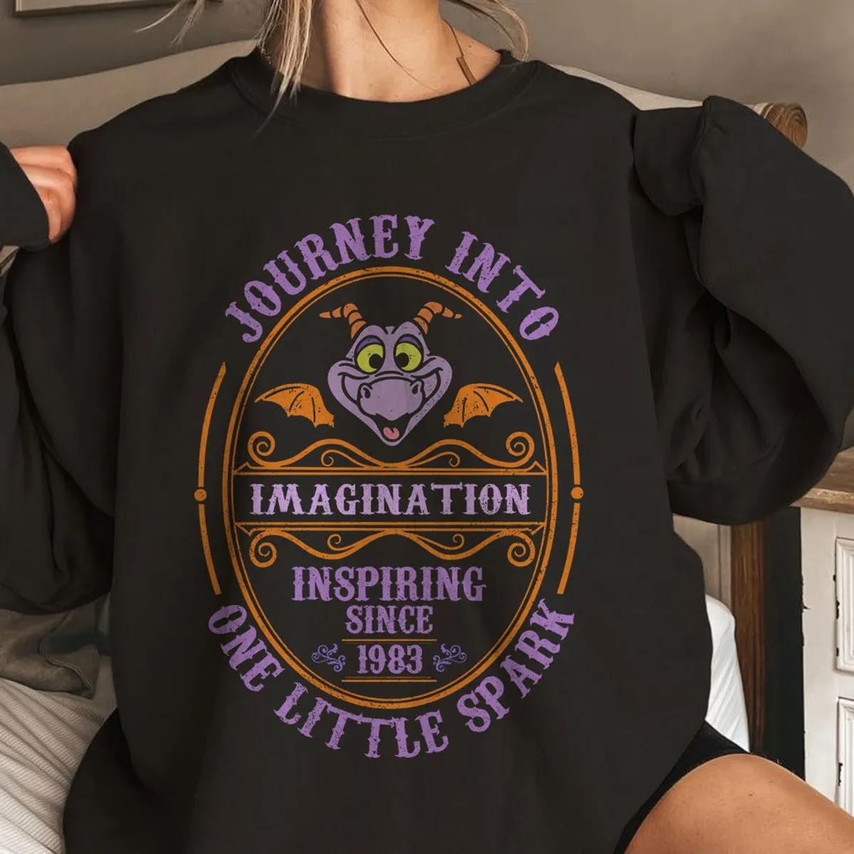 Journey Into Imagination One Little Spark Figment Shirt 5