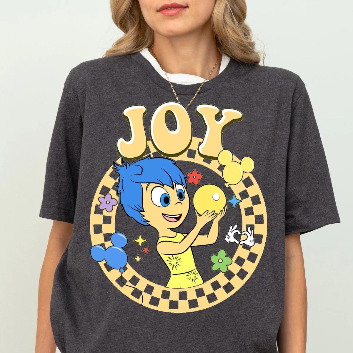 Joy Sadness Anger Envy Shirt Disney Inside Out Characters Tee 2