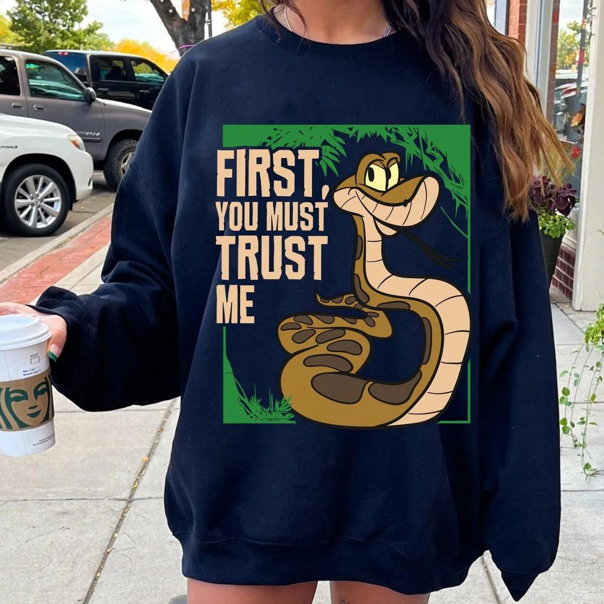 Kaa Snake You Must Trust Me Shirt The Jungle Book Shirt 3