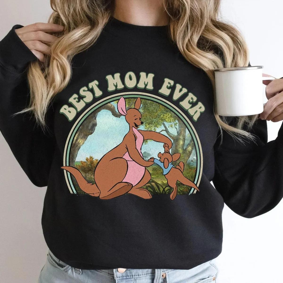 Kanga Best Mom Ever Shirt Winnie The Pooh Characters Shirt 1