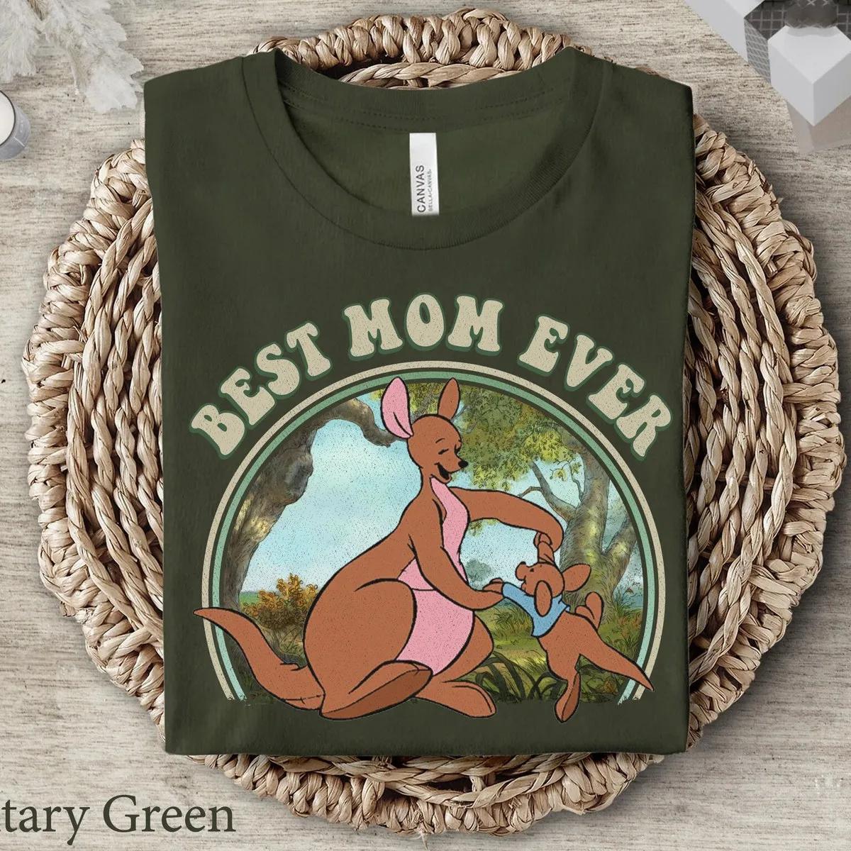 Kanga Best Mom Ever Shirt Winnie The Pooh Characters Shirt 4