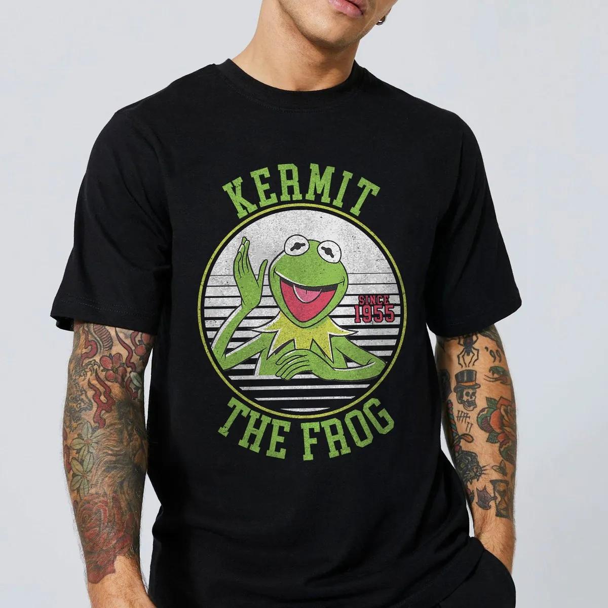 Kermit The Frog Since 1955 Collegiate Muppets Shirt 2