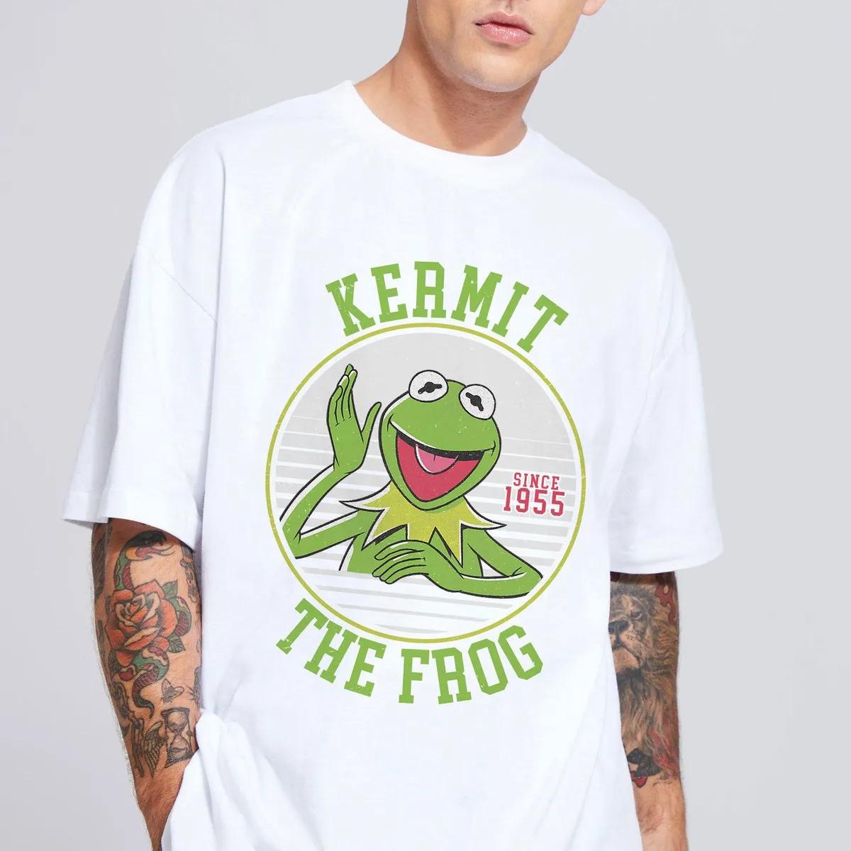 Kermit The Frog Since 1955 Collegiate Muppets Shirt 3