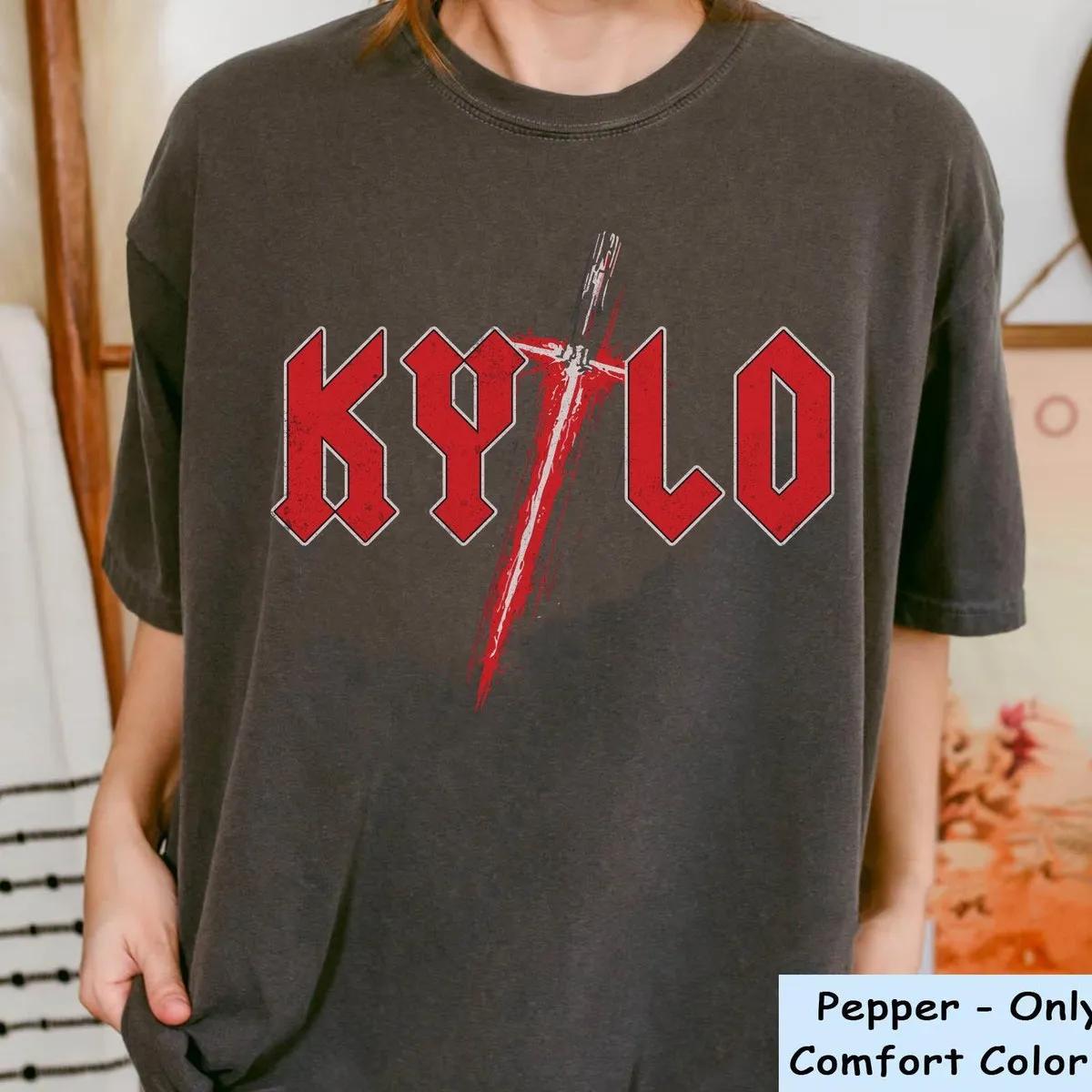 Kylo Ren with Lightsaber Disney Shirt 4 1