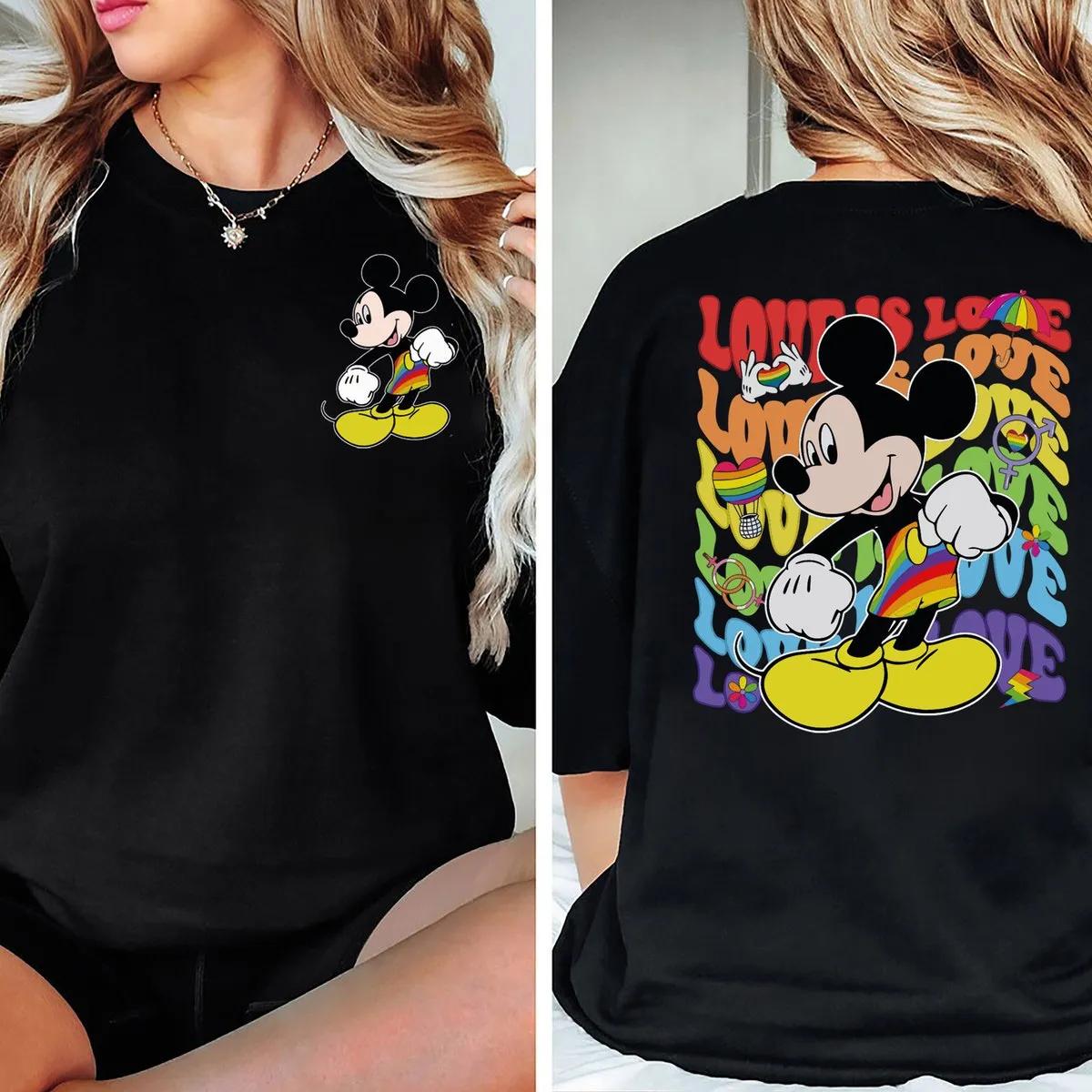 LGBT Shirt Mickey Mouse Pride Disney Tee 1 1