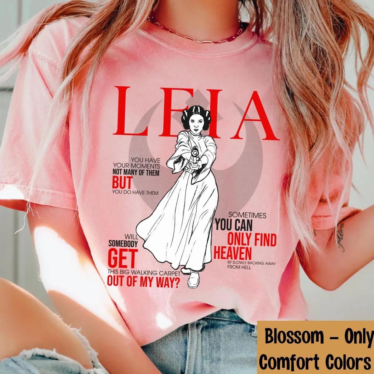 Leia Princess Magazine Cover Star Wars Shirt 3