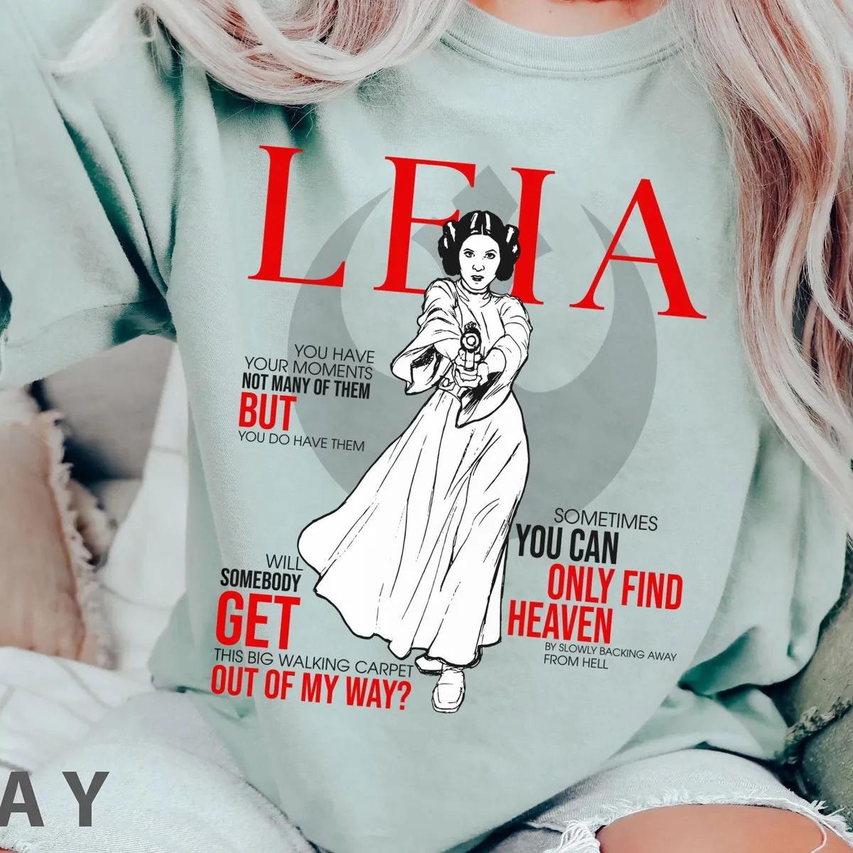 Leia Princess Magazine Cover Star Wars Shirt 4