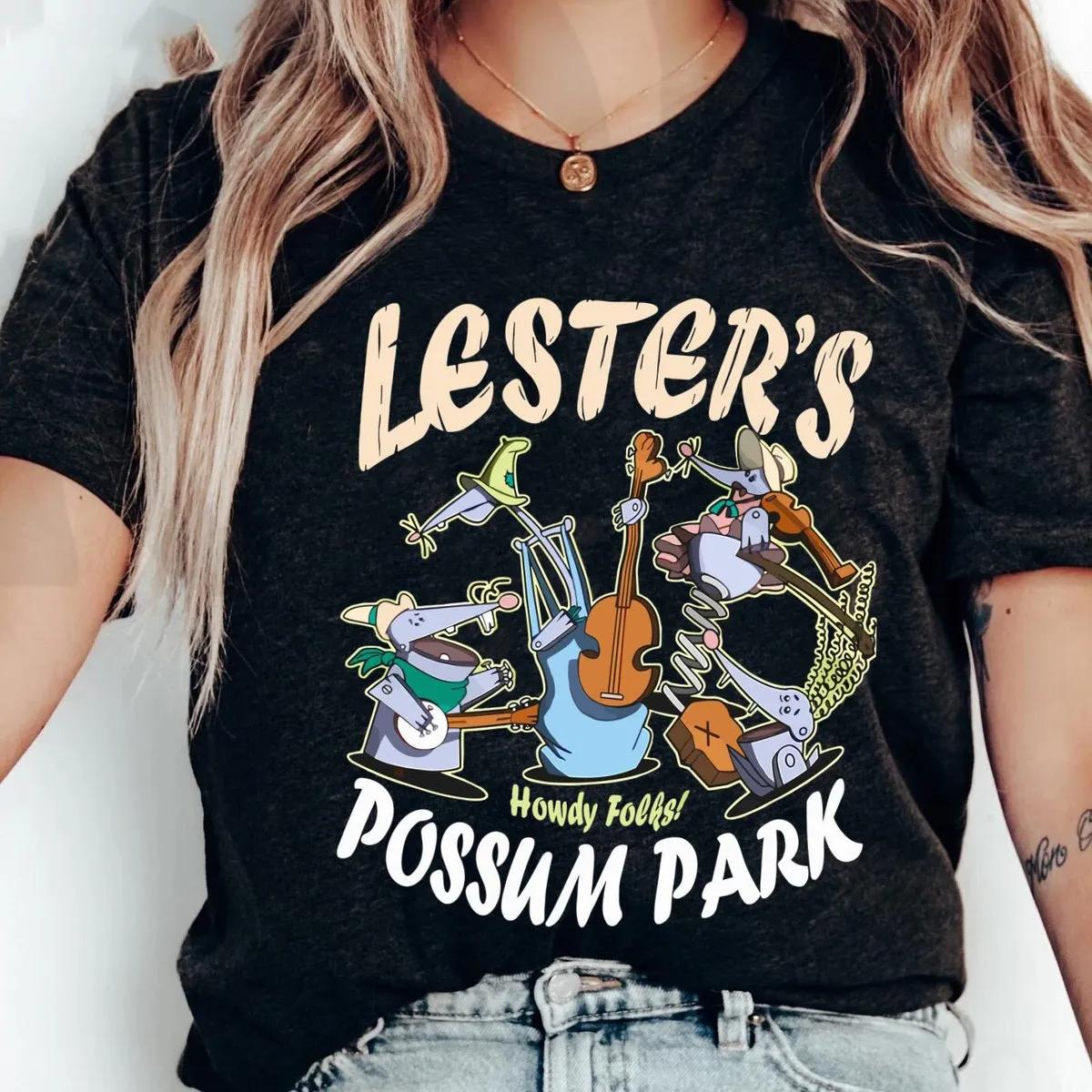 Lesters Possum Park Howdy Folks Shirt 1