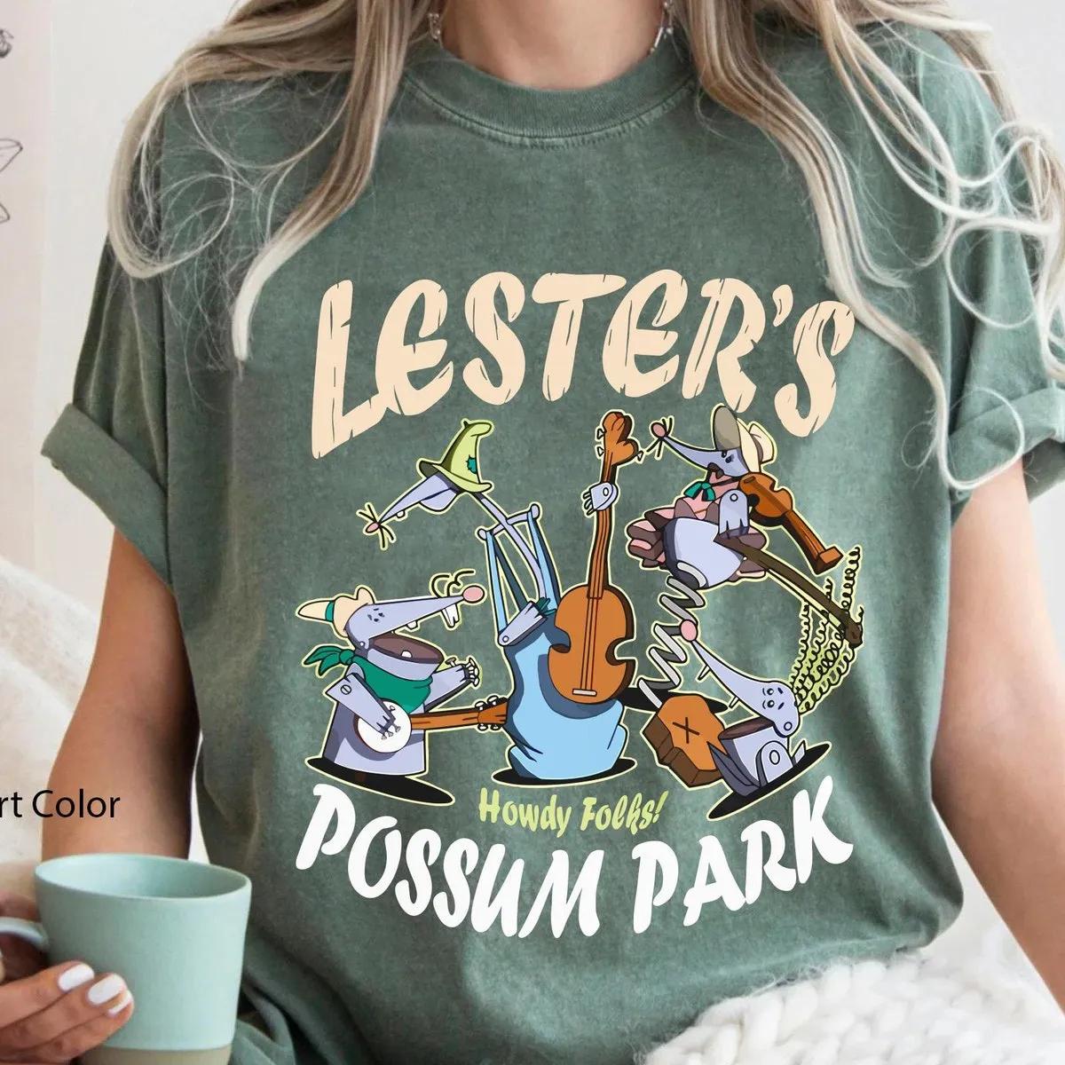 Lesters Possum Park Howdy Folks Shirt 3