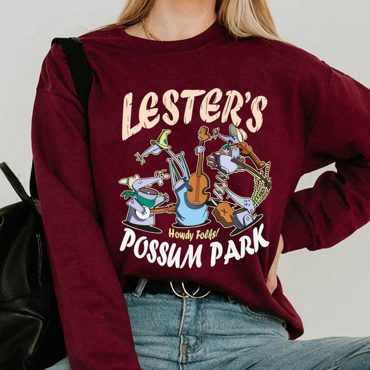 Lesters Possum Park Howdy Folks Shirt 6