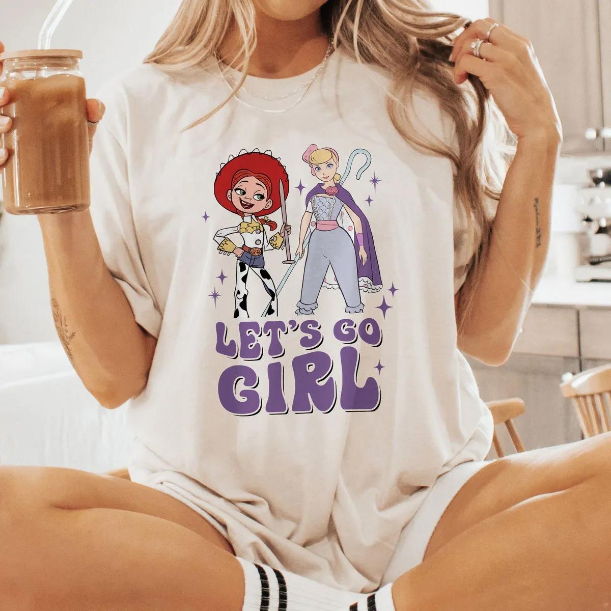 Lets Go Girls Toy Story Bo Peep and Jessie Western Country Music Shirt 4 1