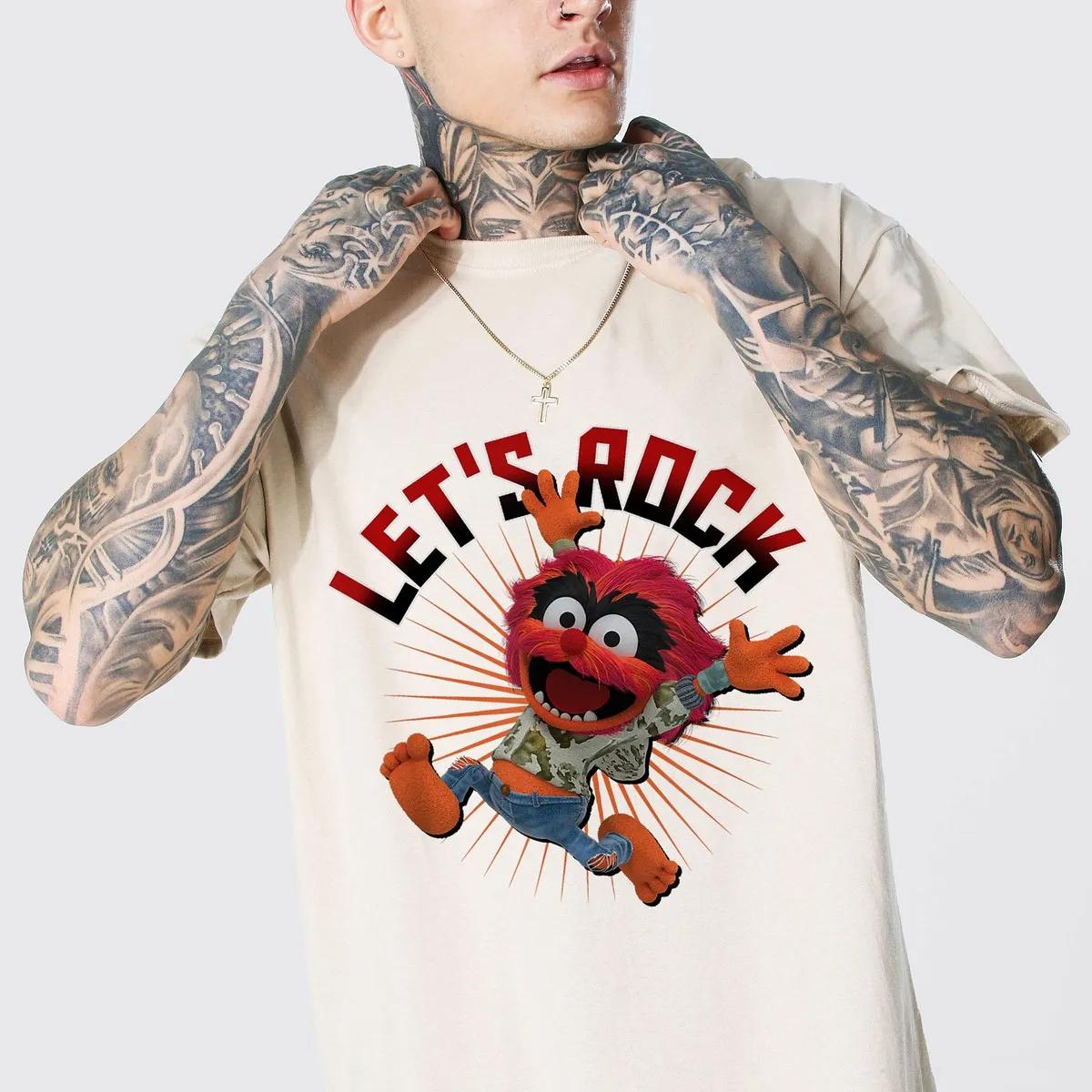 Lets Rock Animal Muppet Babies Shirt 1