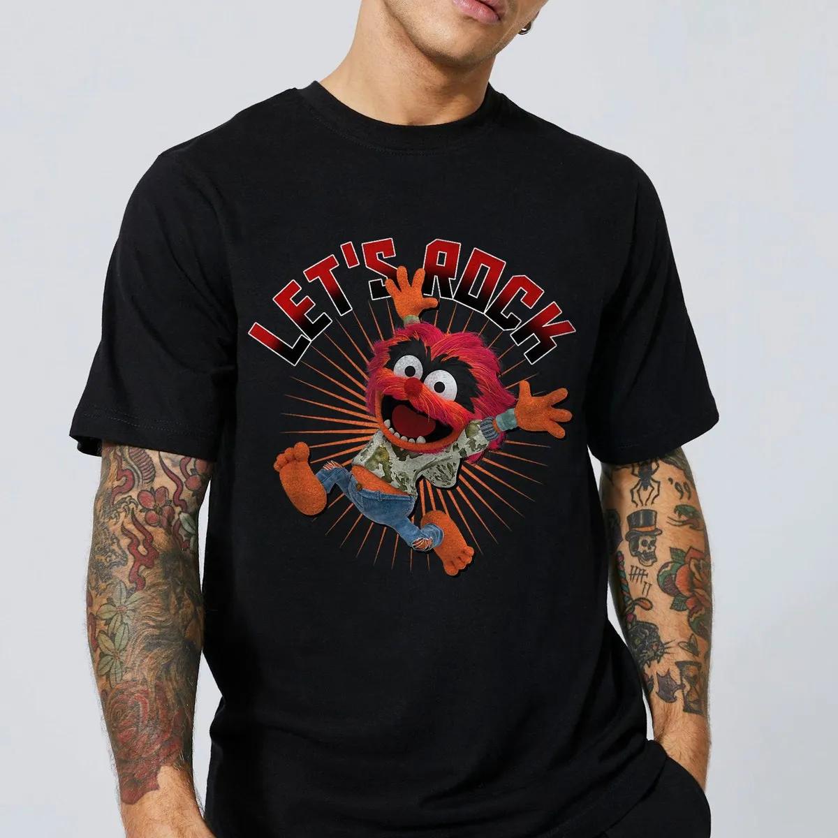 Lets Rock Animal Muppet Babies Shirt 3