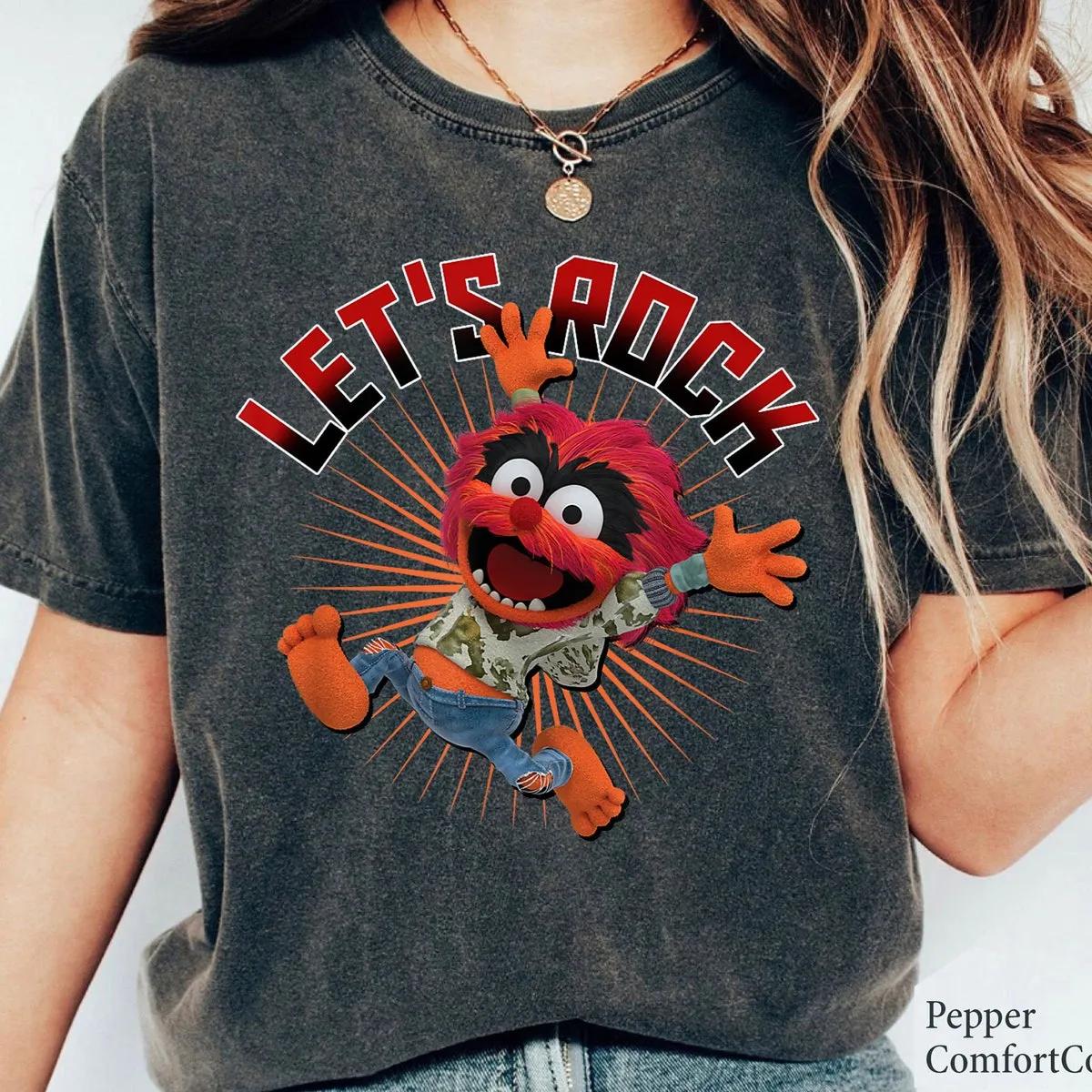 Lets Rock Animal Muppet Babies Shirt 5