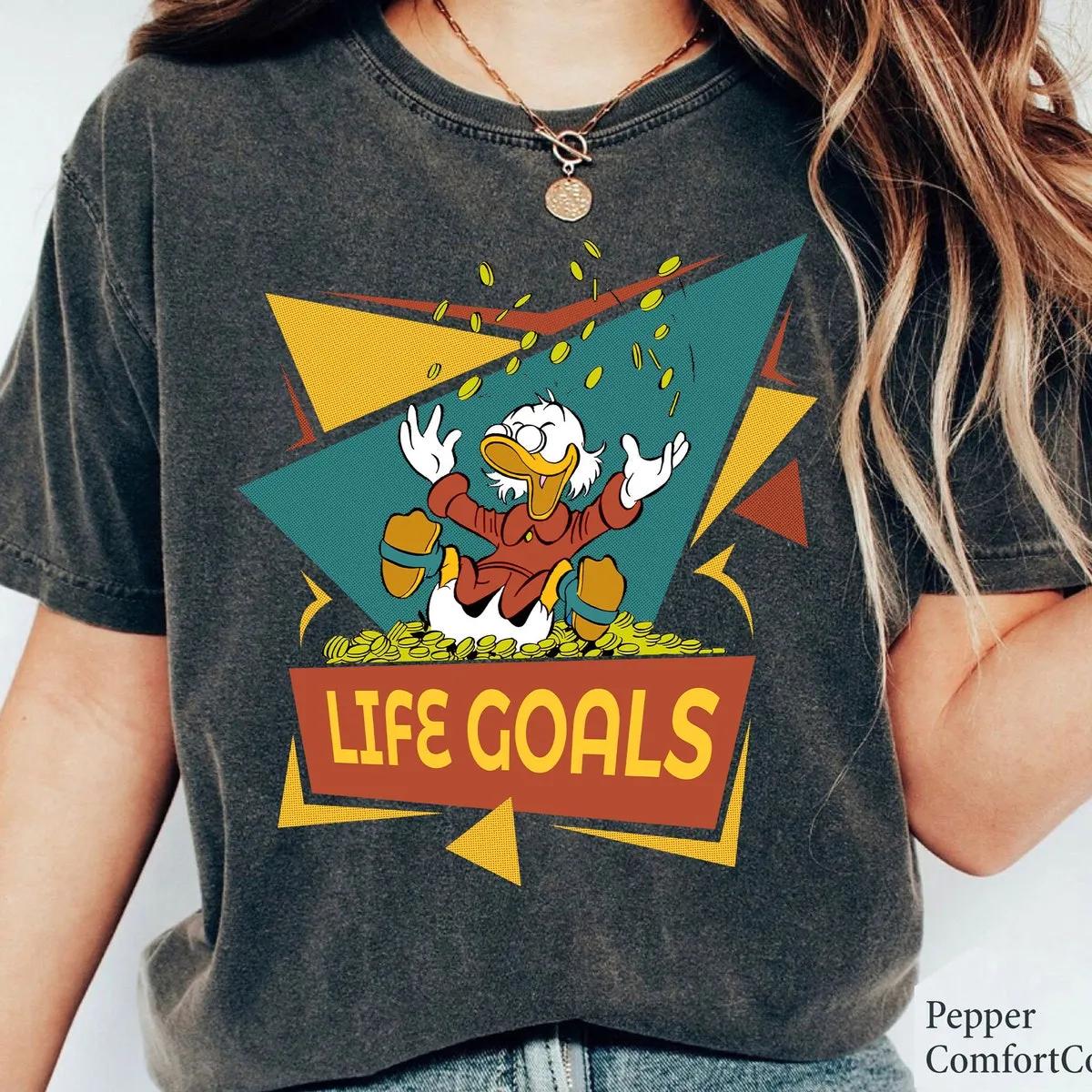 Life Goals Vintage Retro Ducktales Shirt 3 1