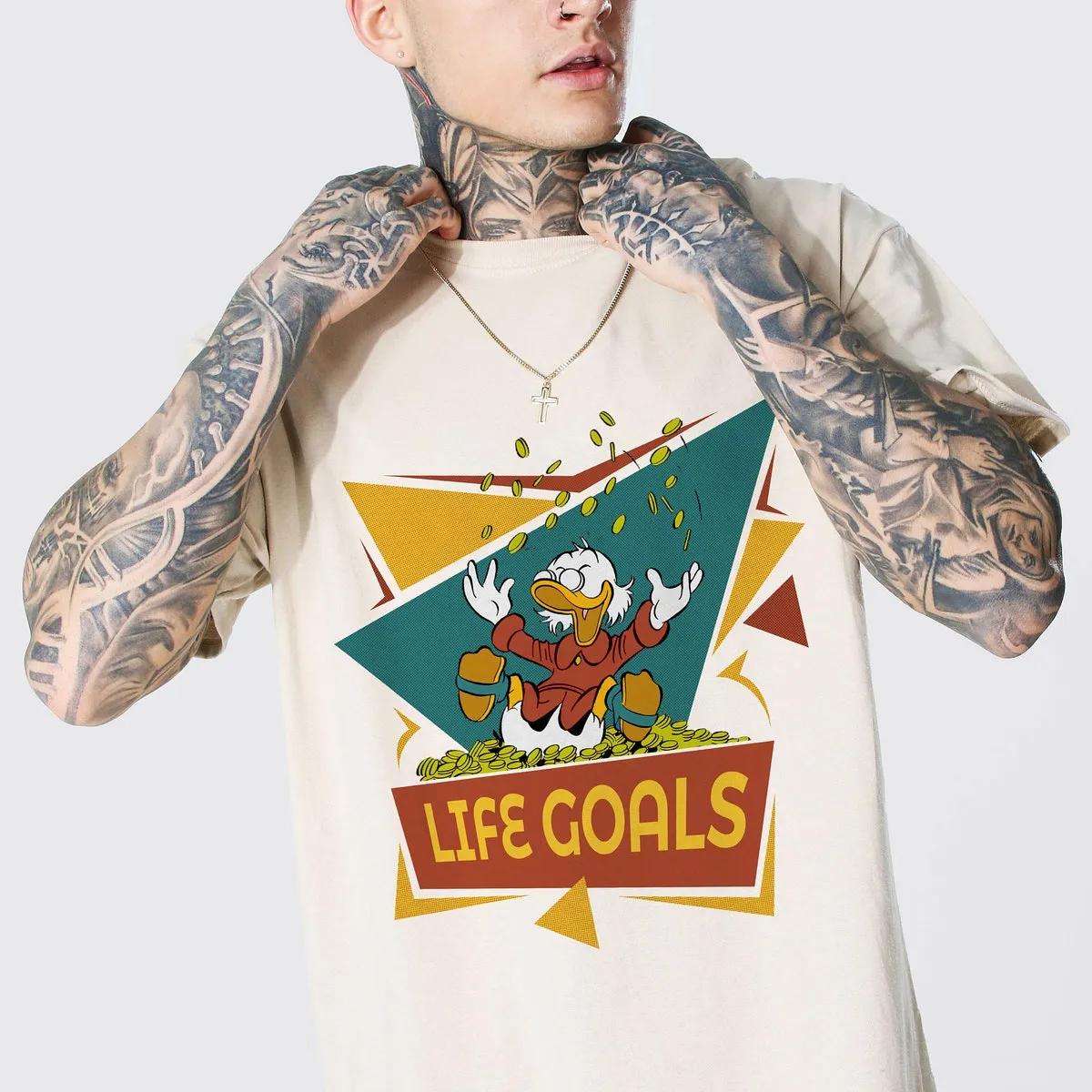 Life Goals Vintage Retro Ducktales Shirt 5 1