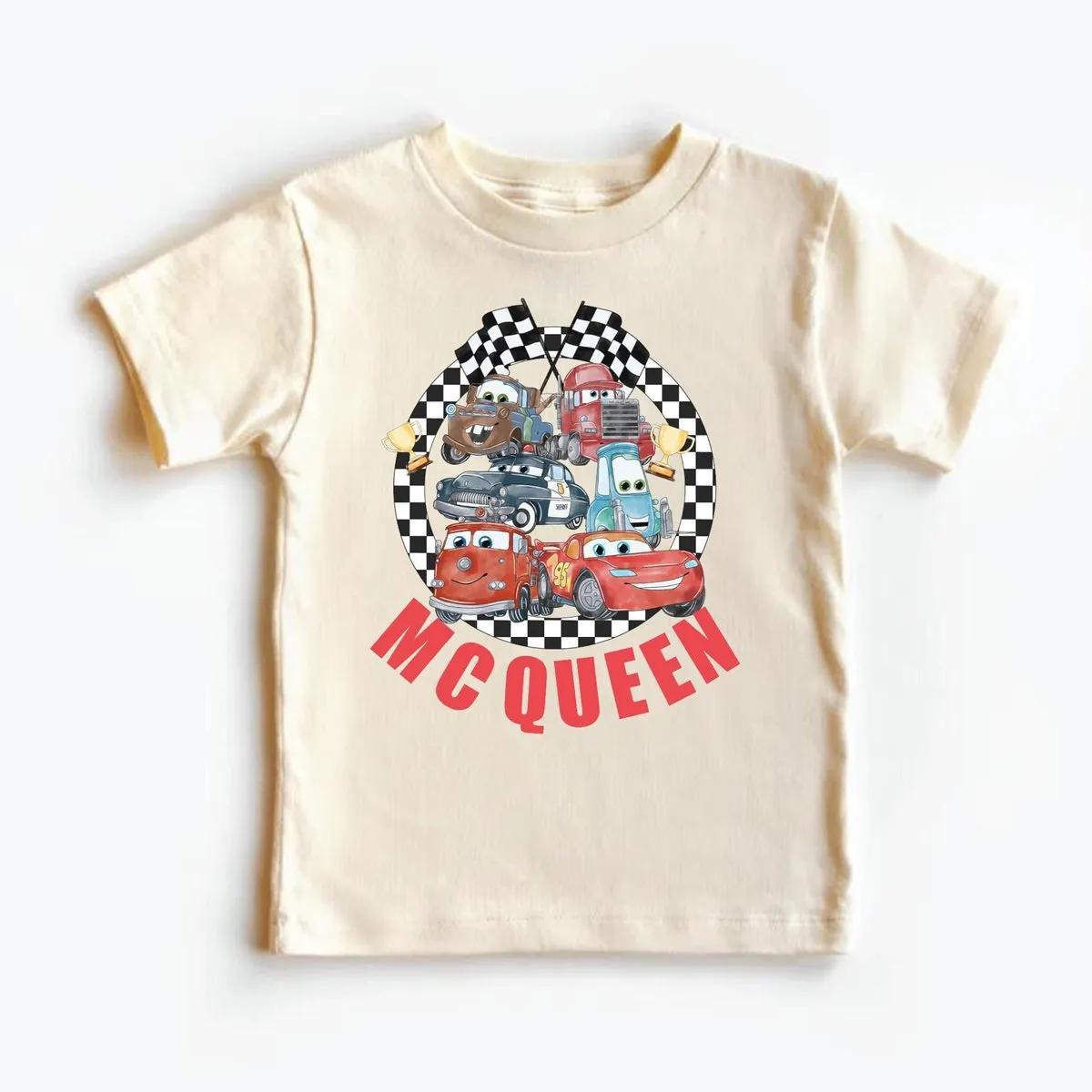 Lightening McQueen Shirt Disney Cars Pixar Tee 5 1